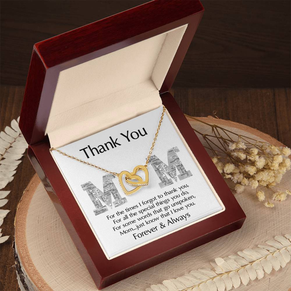 Mom - "Thank You" Necklace