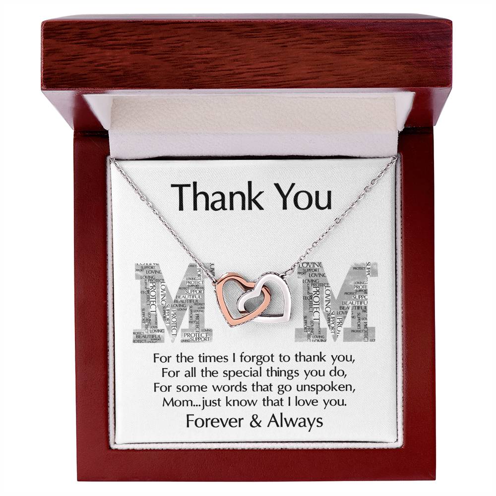 Mom - "Thank You" Necklace