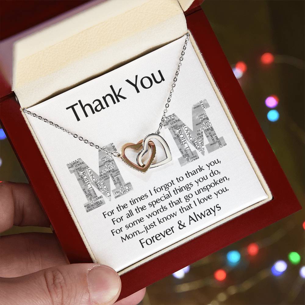 Mom - "Thank You" Necklace