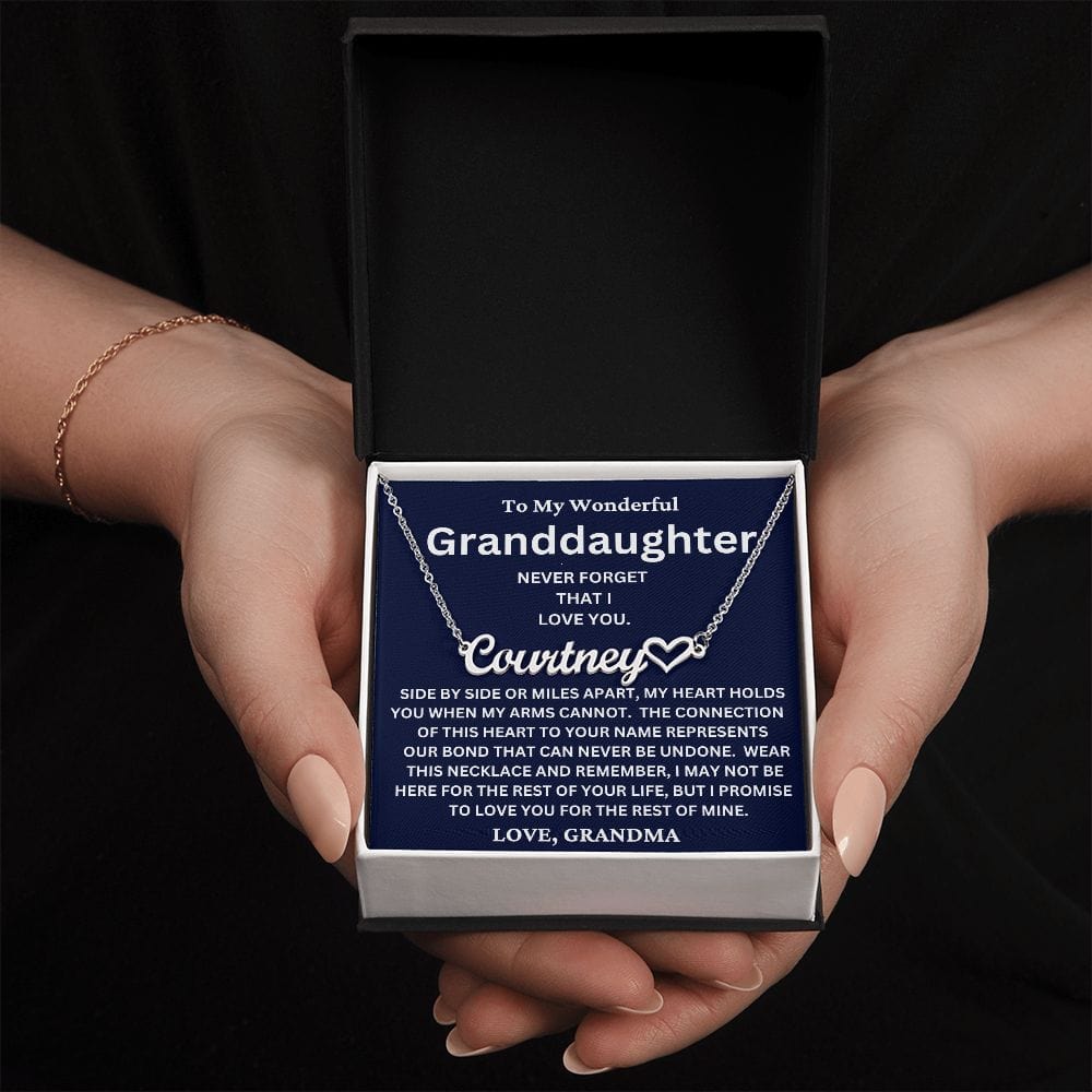 Granddaughter-Love You-Necklace