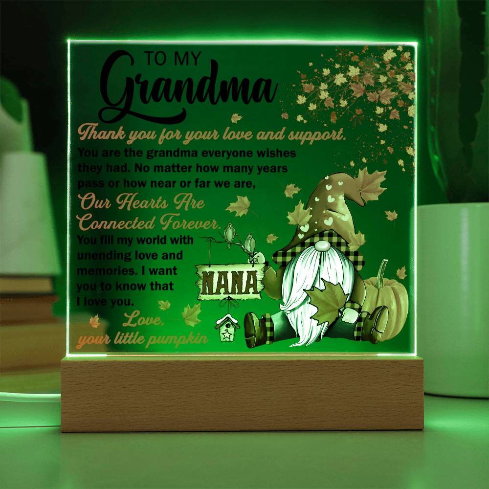 Grandma-Love And Support Acrylic