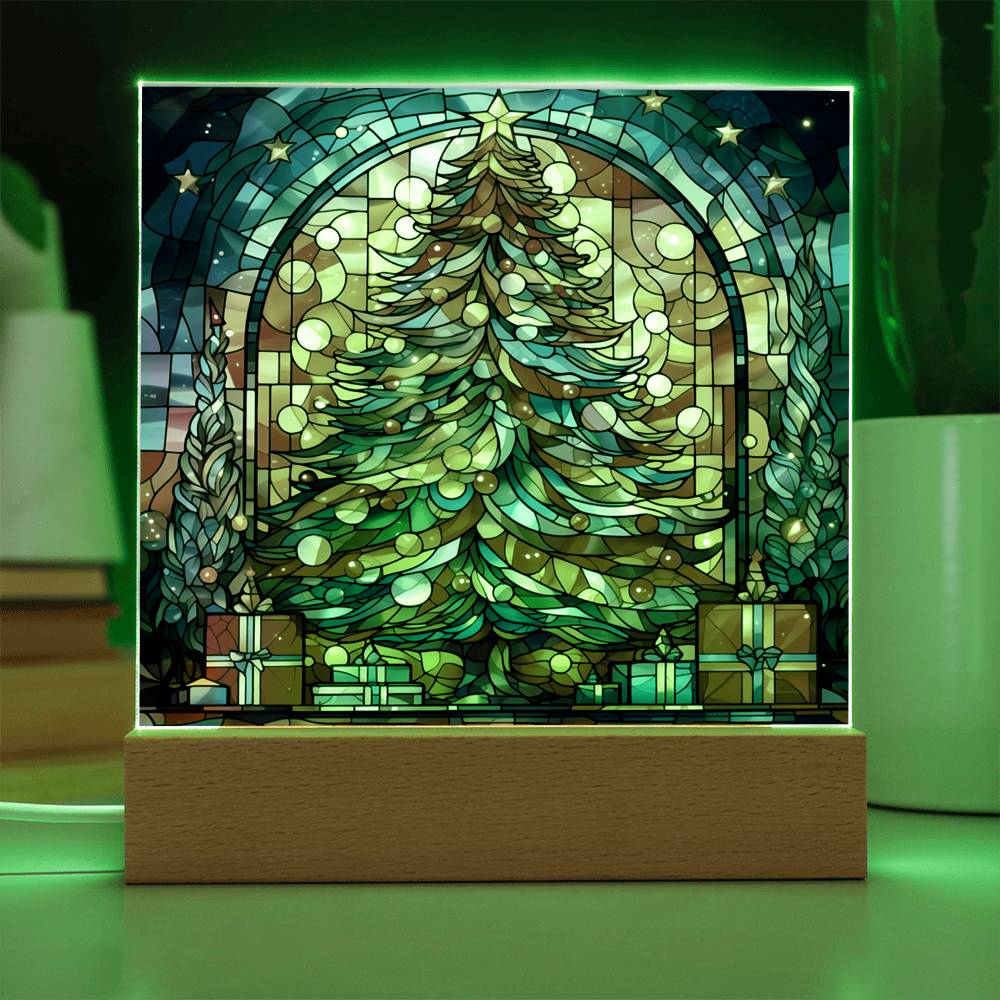 Stained Glass Christmas Ver. 3 Acrylic