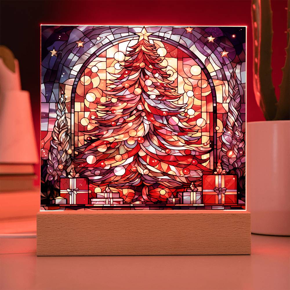 Stained Glass Christmas Ver. 3 Acrylic