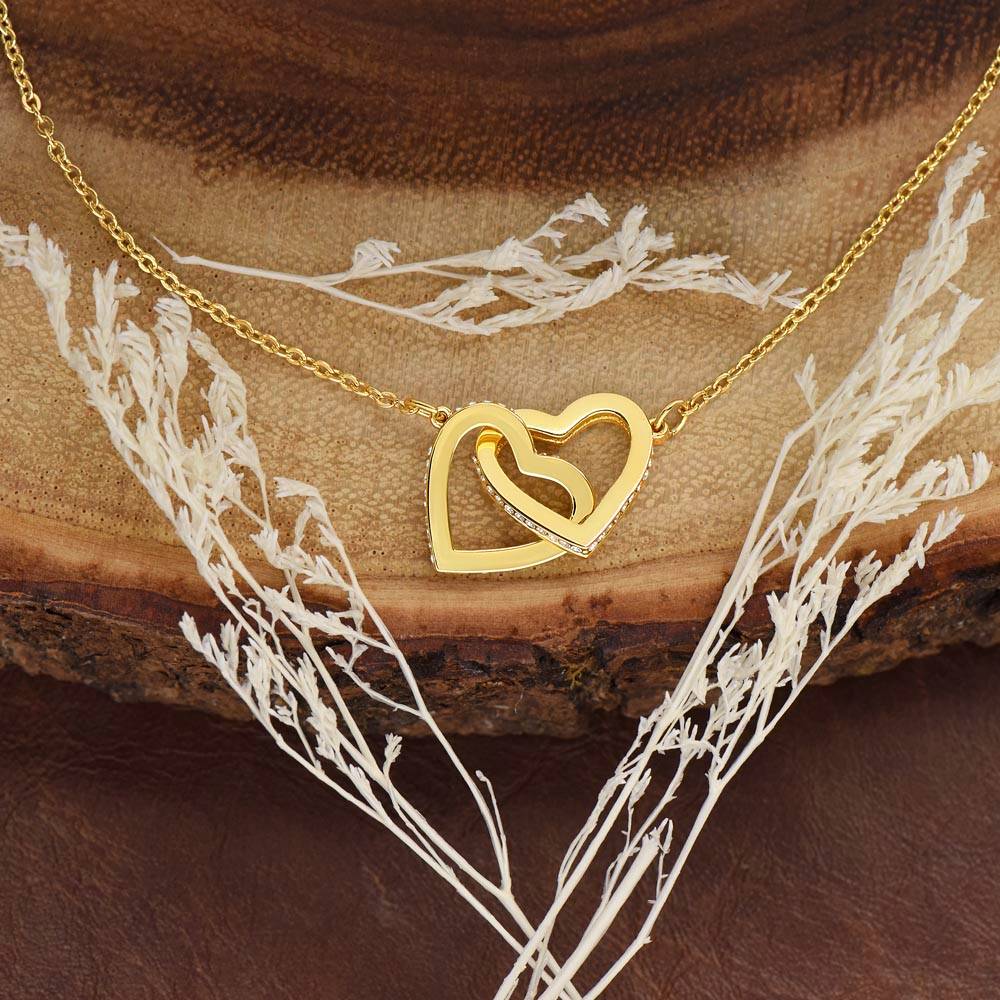 Granddaughter-Linking Of Our Hearts Necklace